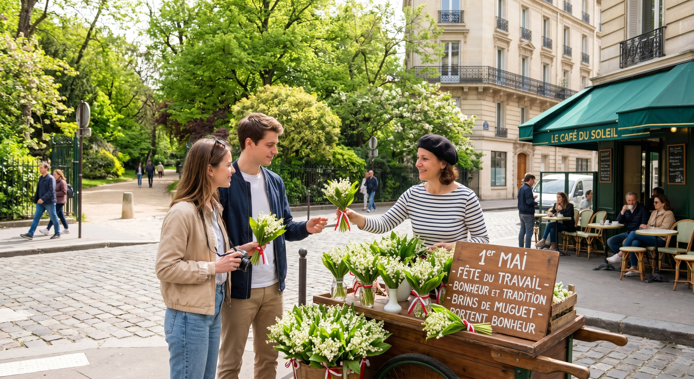 Rappel pour votre séjour à Paris le 1er mai 2026 : Magasins fermés, place à la détente à la française !