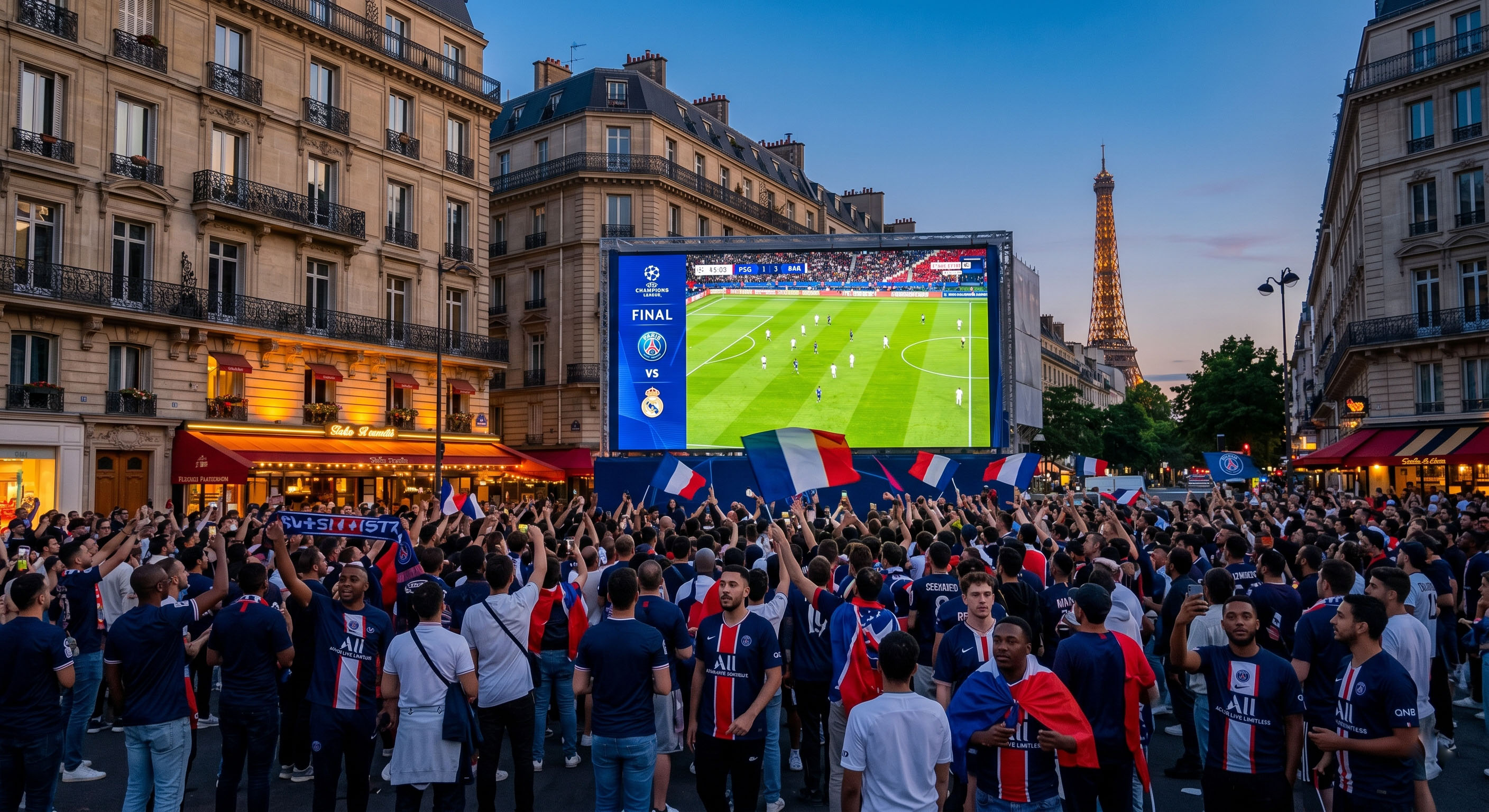 Finale de la Ligue des Champions ! Le guide exclusif des voyageurs du Studio Paris 16 : Où voir jouer le PSG ?