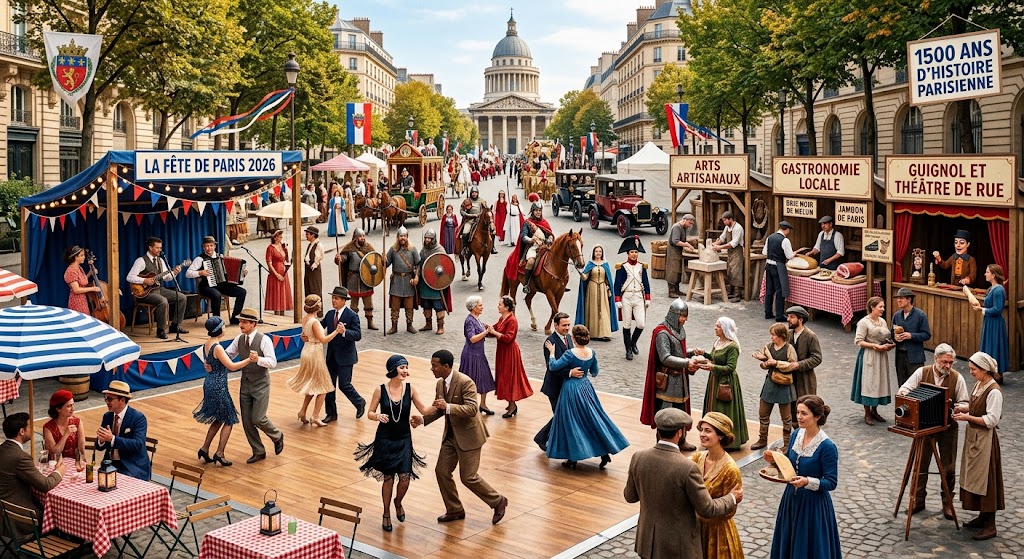 Un voyage dans le temps au cœur de la capitale ! Guide de « La Fête de Paris » 2026 (Recommandation exclusive pour les invités du Studio Paris 16)